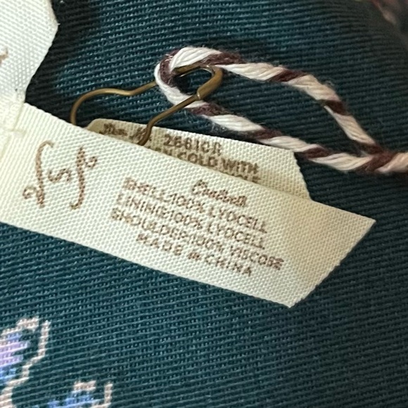 Matilda Jane Evergreen Dream Jumpsuit With Pockets Hummingbird Print NWOT Small - Picture 13 of 15